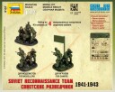 Zvezda 1/72 Soviet Reconnaissance Team 1941-43 Snap Kit