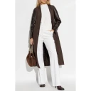 Max Mara Dame Frakker Brun 2XS,