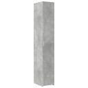 Hylle betonggrå 30x42,5x185 cm konstruert tre
