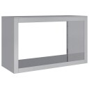 Vedstativ 100x40x60 cm galvanisert stål