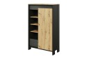 Bokhylle Rathmore 87x38 cm   Svart