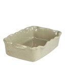 Gerbera  Provence gratengform 37x25 cm beige