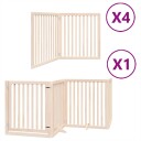 Vidaxl Hundeport Sammenleggbar 12 Paneler 960 cm Poppeltre