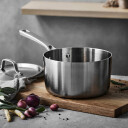 Pillivuyt gourmet kasserolle med lokk divette 3,3l 20cm silver