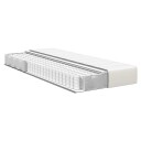  Sengemadrass med madrass Krem 80 x 200 cm stoff