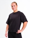 mywhy Loose Fit Crop Tee W Black XS