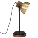  Skrivebordslampe 25 W antikk messing 17x17x50 cm E27