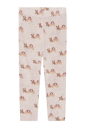 Hust & Claire Locel Caret ull/tencel leggings til barn wheat melange 122