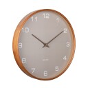 Karlsson Acento Veggklokke KA5993GY   Unisex 40 cm Kvarts urverk