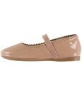 Bundgaard Ballerina - Fleur Scallop - Rose - Bundgaard - 28 - Ballerinasko Beige Rosa