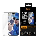 PanzerGlass iPhone 18 Pro / 17 Pro skjermbeskytter Ultra-Wide Fit med applikator Svart