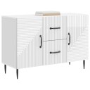  Serviesskap Høgglans hvit 89 x 34,5 x 60 cm Konstruert tre