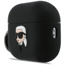 Karl Lagerfeld Karl Head 3D Silikondeksel AirPods Pro 3 Svart