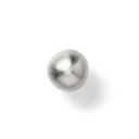 Ferm Living Mushroom Knagg   Brushed Stainless Steel