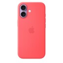 Apple iPhone 17 Silikondeksel MagSafe Lys Guava