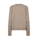 Co'Couture Dame Strikkevarer Brun XL,