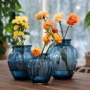 Hadeland Glassverk Emily Vase 26,5cm Blå