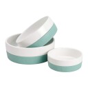 Basic Keramisk Matskål Med Silikonbase Mint 17 X 5.8Cm 