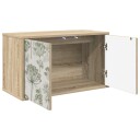 vidaXL Vegghengt TV skap GOTHA 69 x 33 x 40 cm Sonoma eik