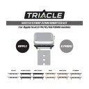 Triacle Apple Watch reimadaptersett for Apple Watch 44/45/46/49 mm