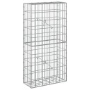 vidaXL Gabion med 5 mm Tråd og 5x10 cm Maske 50x20x100 cm