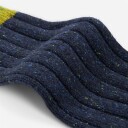 Pantherella Donegal Sock - Navy Fleck M