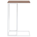 vidaXL Sidebord hvit 40x30x59 cm konstruert tre
