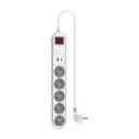 Dacota DASP5 overspenningsvern 5 uttak + USB