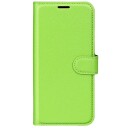 EIDERWOOD Motorola Edge 50 Ultra Litchi Skinn Flip Deksel m. Lommebok - Grønn