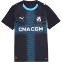 Olympique de Marseille 25/26 Bortetrøye Barn Svart 176