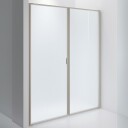 INR Iconic Nordic Rooms Dusjvegg Edge 3 Måltilpasset / Stone Sway Glass