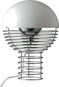 Verpan Wire Bordlampe Ø30 Krom/ Hvit