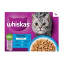 Whiskas våtfôr 1+ Selection Våtfôr til Katt Fish 12x85 g
