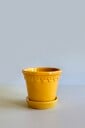 Bergs Potter Københavner Krukke Gul 12 cm