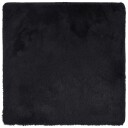  Flossteppe med lang luv NAVARRA svart 200x200 cm polyester 8721158558640