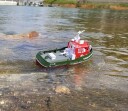 Heng Long HL3800-G Tug Boat - Radiostyrt mini Slepebåt 686 - Grn