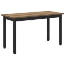 vidaXL benk Kunstnerisk Eik 80 x 35 x 45 cm Konstruert tre