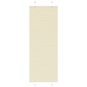  plisségardin krem 80x200 cm Stoff Bredde 79,4 Polyester