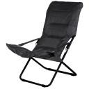 Fiam Fiesta solstol black leather