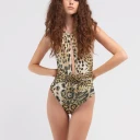 Roberto Cavalli Dame Svømmetøy Brun M,