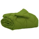 vidaXL Sommerdyne grønn 200 x 140 cm Mikrofiber