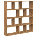  Bokhylle artisan eik 132x29x141,5 cm konstruert tre
