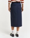 Gant Stripete midiskjørt EVENING BLUE 38
