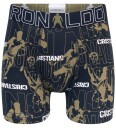 Ronaldo Boxershorts   2 pack   Grå Melert/Navy m. Trykk   JBS   7 9 år 122 134   Boxershorts Marineblå