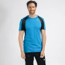 Aclima Men'S Lightwool 140 Sports T Shirt Bluejay/Jet Black M