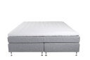 Venture Design Tällberg kontinental seng Lysegrå 180 cm Medium & fast Grå
