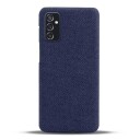 INCOVER Samsung Galaxy M52 (5G) KSQ Stoff Plast Deksel - Blå