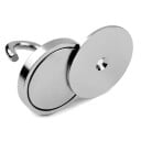 SuperMagneter Stor Metallskive Ø 65 Mm Med Forsenket Skruehull