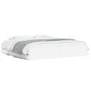  Sengeramme med skuffer hvit 160x200 cm konstruert tre 8721012244764