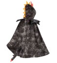 Souza! Black Dragon Cape-Kostyme Med Hette, 4-7 År Gammel